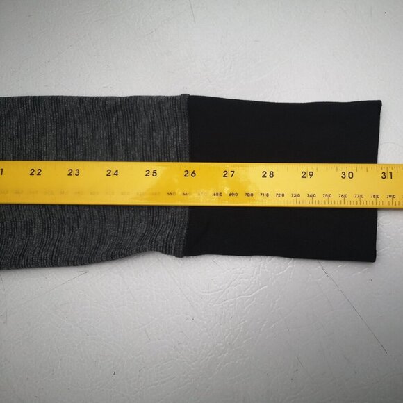 Hyba Warm Systems Ladies Size Large Grey & Black Turtleneck Fleece Lined Top - Picture 11 of 12